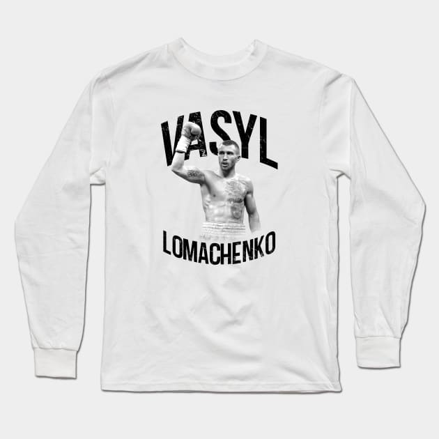 Vasyl Lomachenko Long Sleeve T-Shirt by enricoalonzo